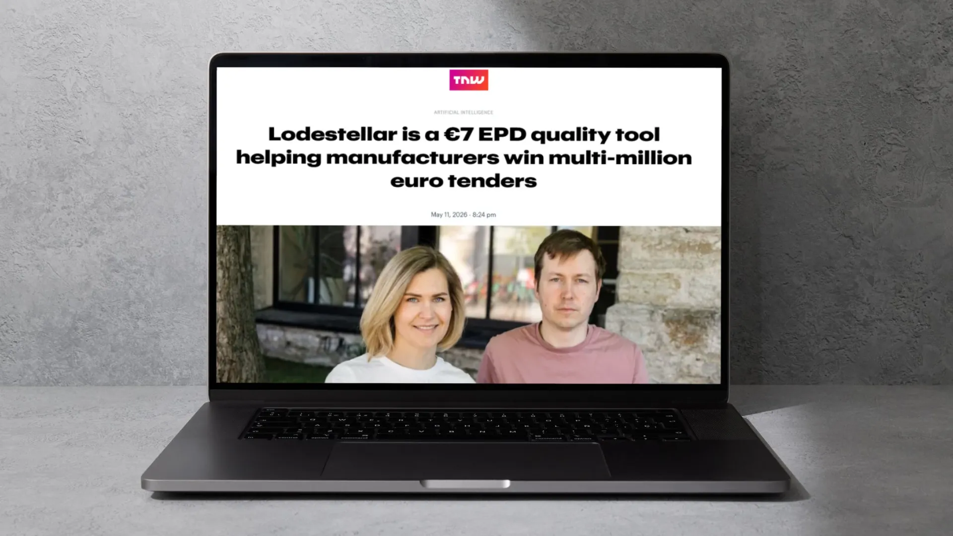 Lodestellar quality review shown on a laptop
